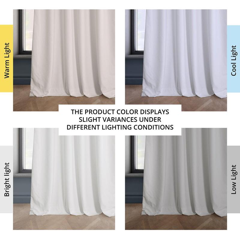 Half Price Drapes Heritage Plush Velvet Room Darkening Curtain Half Price Drapes Heritage Plush Velvet Room Darkening Curtain