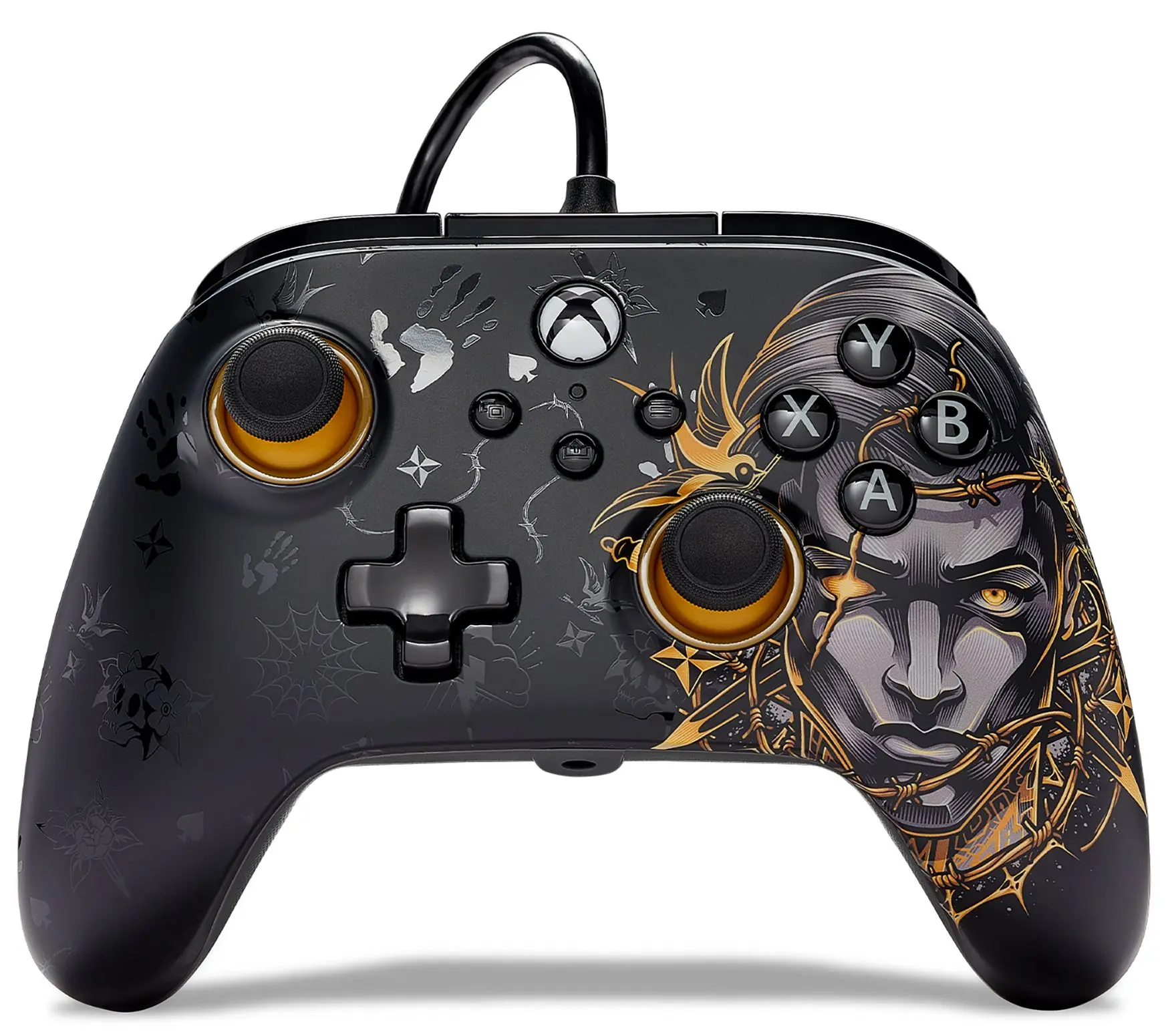 QVC PowerA Advantage Wired Controller for Xbox Series X (XBSX) - Midas Gaming Console Accessory