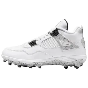 Air Jordan 4 Retro TD Cleat 'White Cement'