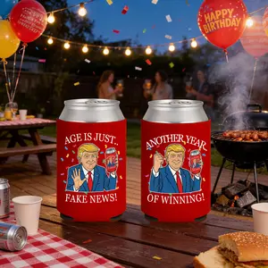 Birthday Fun for Humor Lovers | D.T.-Themed | Insulated & Durable - Keep Drinks Cold & Hands Dry | Perfect for Parties, BBQs, and Unique Gifts!