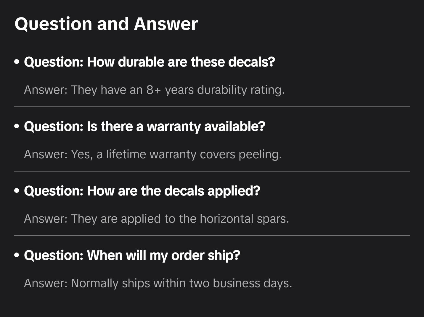 Premium Cast Vinyl Heritage Decals for 2022 Tundra TRD Grille