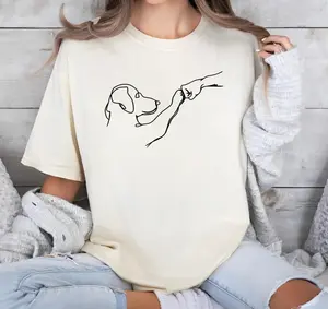 Friendship Fist Dog Paw T-Shirt – Cute Animal Lover Graphic Tee, Dog Owner Gift Shirt