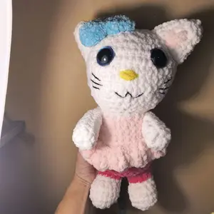 Miss KittyPie. hand crocheted by me!!