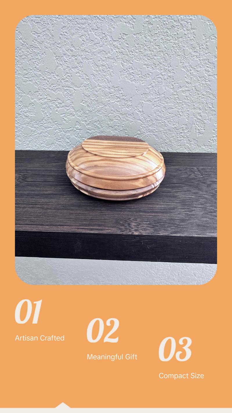 Olive Wood Nativity Scene, Size 5x2.5 Inches Olive Wood Nativity Scene, Size 5x2.5 Inches