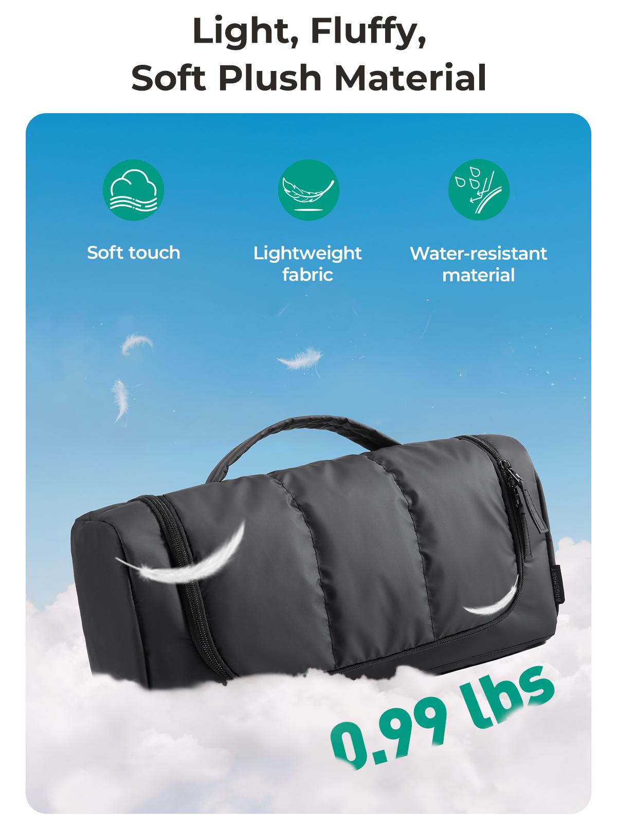 【NEW IN】BAGSMART Hair Tool Organizer Travel Bag Compatible with Dyson Airwrap,Shark Hair Dryer, Wide-open Dyson Case with Heat Resistant Mat, Metal Hanging Hook for Long Barrel, Straighteners, Curling Iron SpringStatements 【NEW IN】BAGSMART Hair Tool Organizer Travel Bag Compatible with Dyson Airwrap,Shark Hair Dryer, Wide-open Dyson Case with Heat Resistant Mat, Metal Hanging Hook for Long Barrel, Straighteners, Curling Iron SpringStatements