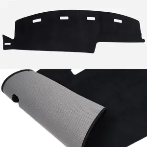 Canvcle Custom Fit 1994-1997 Dodge Ram 1500 2500 3500 Flannel Dash Mat Sunshade UV Protection Anti-Glare Non-Slip Truck Accessories