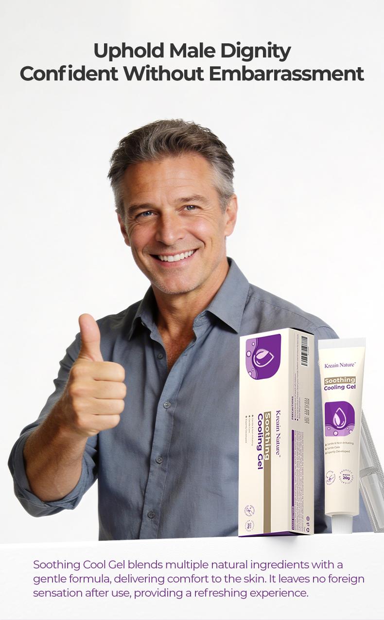 Kreain Nature 1 Refreshing Gel Carthamus Seed Scutellaria Baicalensis Extract Carboxymethylcellulose Purple Daisy