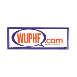 The Office WUPHF.com Sticker | 8.25x2.75 Inch