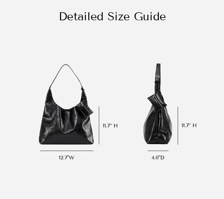 NEWBELLA Kara 2 PCS Set Hobo Bags in PU Leather Top Handle Tote with Magnetic Closure Casual Daily Use Two Colors New Arrivals,FallFreshness