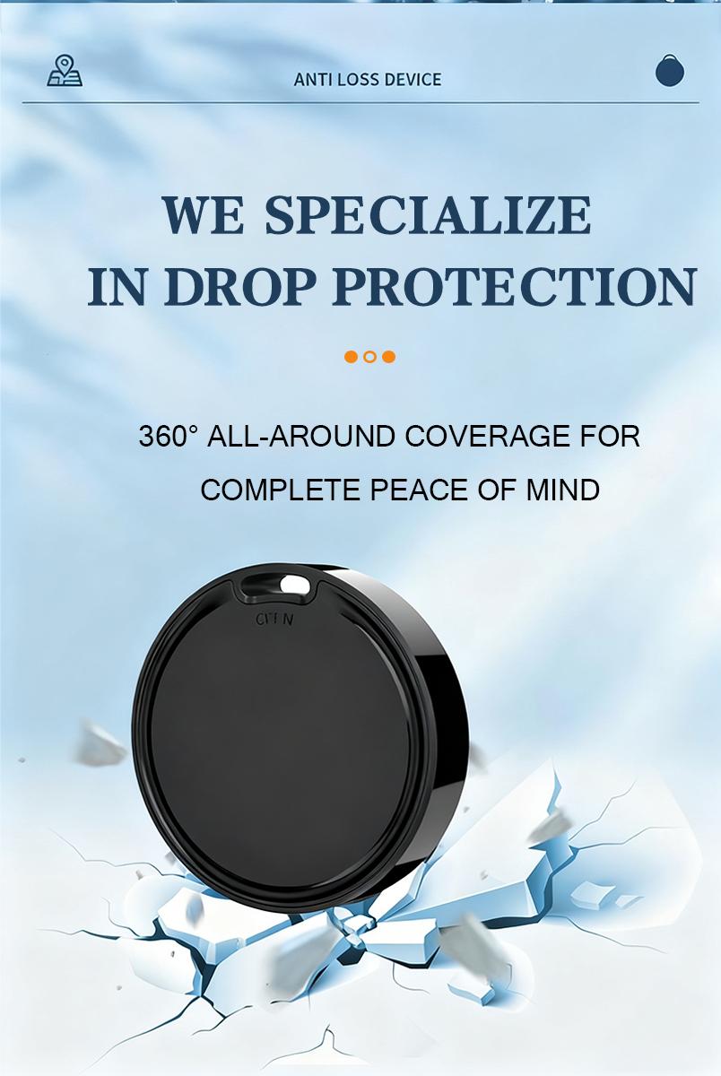 Dual- System Car GPS Tracker Apple Find My & Android Compatible Real-Time Tracking No Monthly Fee Weatherproof Magnetic Case Smart Key Finder Bluetooth Safety Universal Compatibility The Best Gift Wireless Tag Travel Gadgets