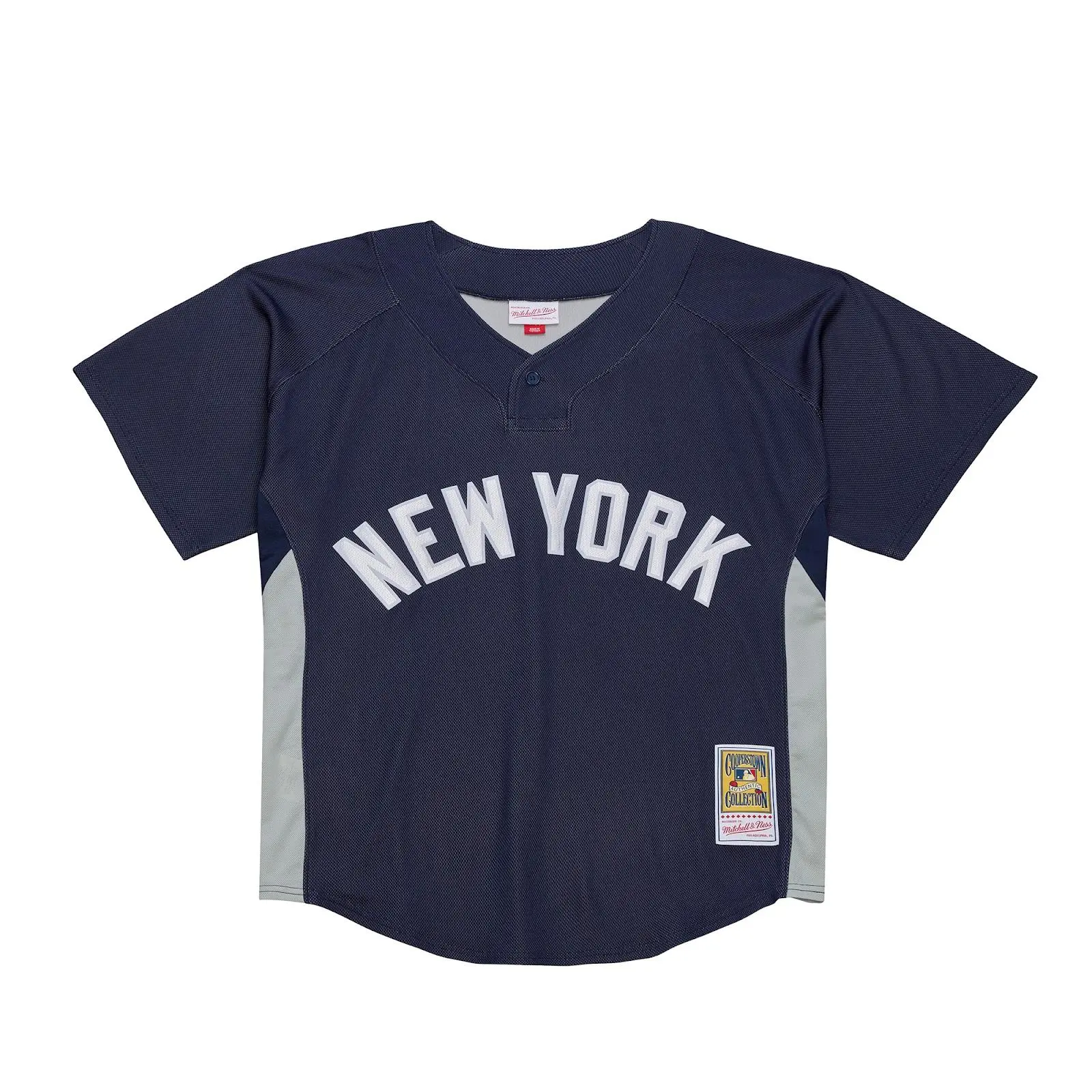 CC Sabathia New York Yankees 2009 Navy Batting Practice Jersey MLB Throwback Baseball Cooperstown Fan Gear Mitchell & Ness