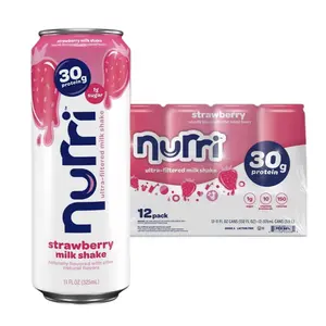 Nurri 30g Protein Strawberry Milk Shake 11 fl. oz., 12 pk.