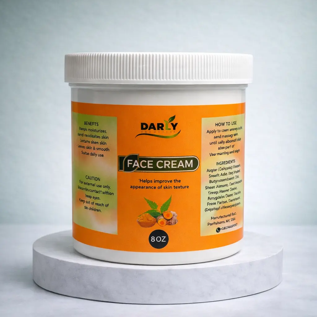 FACE CREAM 8 OZ FACE CREAM 8 OZ