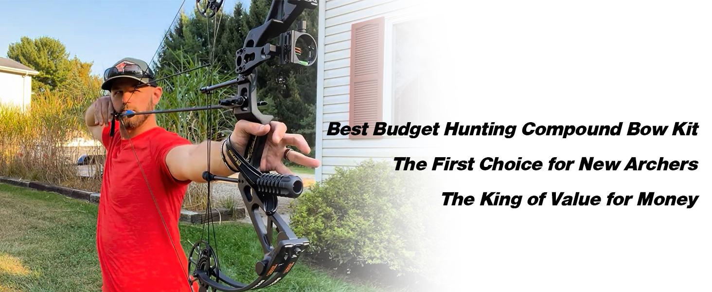 Sanlida Archery Dragon X7 Ready to Hunt Compound Bow Package for Adults, Archery Compound Bow and Arrow Set, 0-70 Lbs Draw Weight, No Bow Press Needed, Limited Life-time Warranty (RH Only) Sanlida Archery Dragon X7 Ready to Hunt Compound Bow Package for Adults, Archery Compound Bow and Arrow Set, 0-70 Lbs Draw Weight, No Bow Press Needed, Limited Life-time Warranty (RH Only)