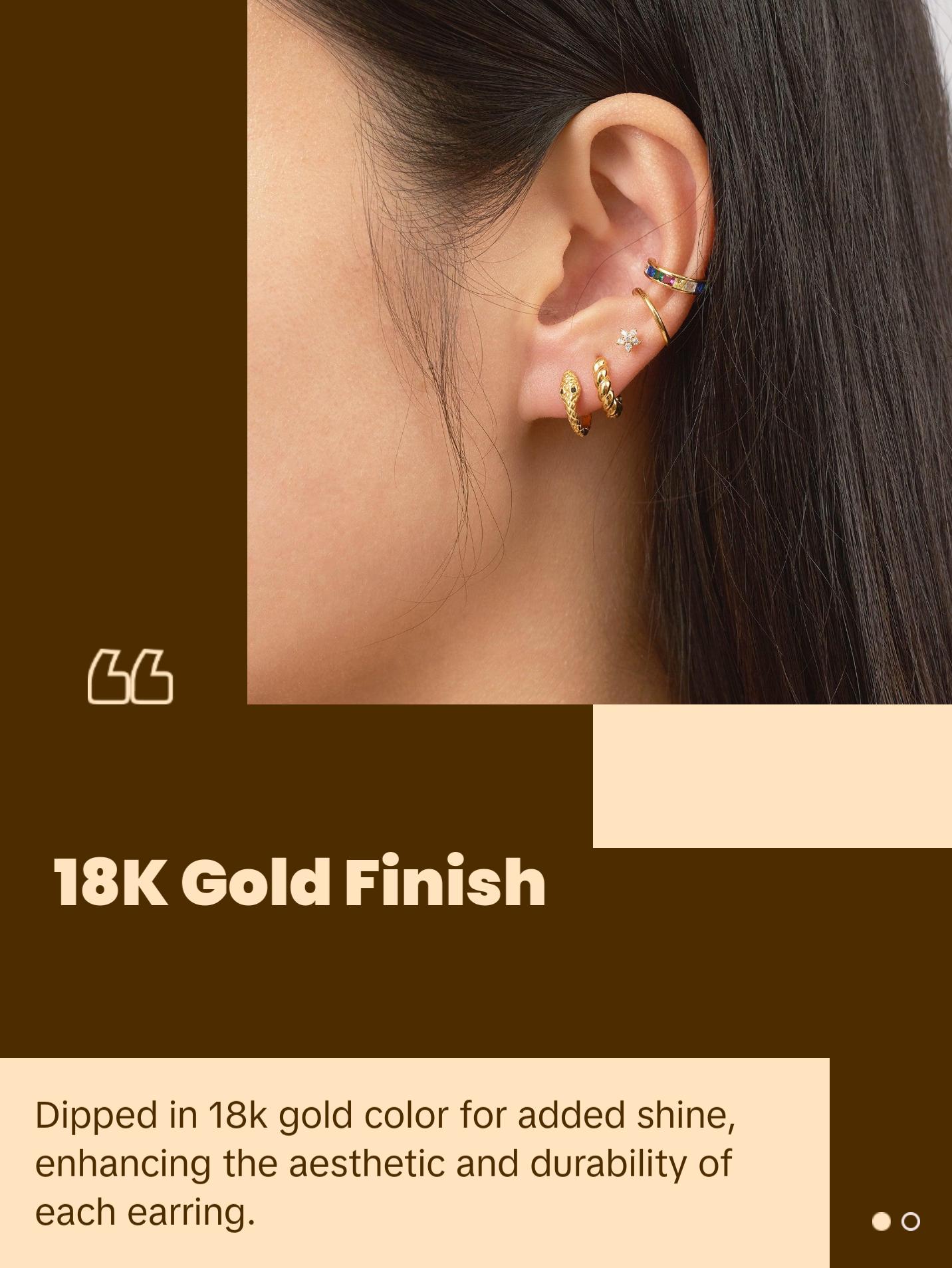 Braided Hoop Earrings