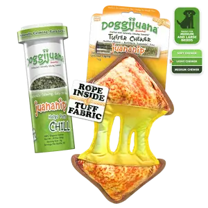 Tuffer Chewer Doggi Duo Bundle - Grilled Cheese & Juananip