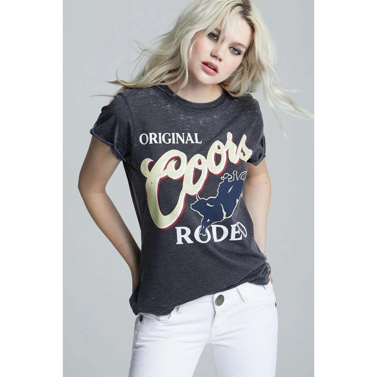 Coors Rodeo Bull Vintage Graphic Tee
