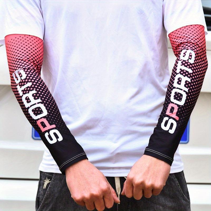 5 Pairs of UV-Blocking Arm Sleeves for Summer Heat，Stay Cool and Protected