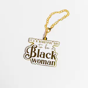 Tumbler/Bag Charm – “It’s a Beautiful Day to Be a Black Woman”