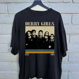 Derry Girls Inspired Retro 90s Comedy Shirt, Vintage TV Fan Graphic Tee, Unisex T-Shirt Sweatshirt Hoodie HFG