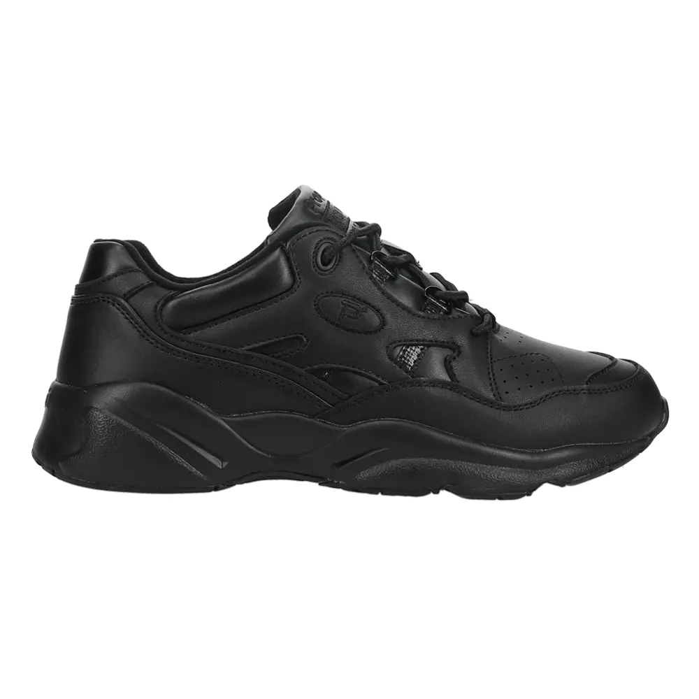 Propet Womens Stability Walker Walking Walking Sneakers Shoes - Black