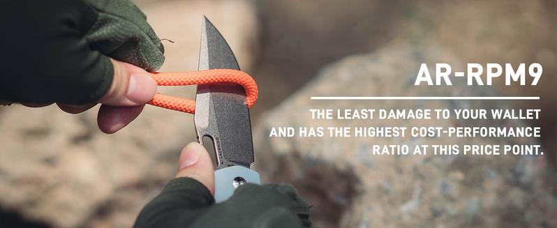 Artisan Cutlery Revel Folding Pocket EDC Knife 1867p AR-RPM9 Blade FRN Handle Outdoor Hunting Knives for Camping, Hunting and Survival Tools Emergency Tool