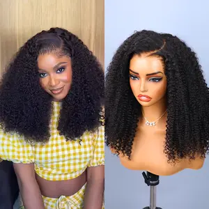 ISEE HAIR New In 13x6 Wear Go Kinky Curly Glueless Wig HD Lace Front Wig Real Ear To Ear With Invisi Draw-string Wig #TikTokShopSpringGlowUp
