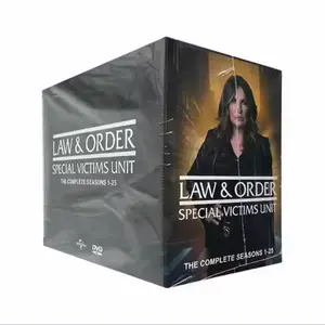 Law & Order: SVU Complete DVD Box Set Compilation - 115-Disc English TV Series Collection, Seasons 1-25, All Episodes, No Age Restriction (Books, Magazines & Audio, Video & Music, CDs Category)
