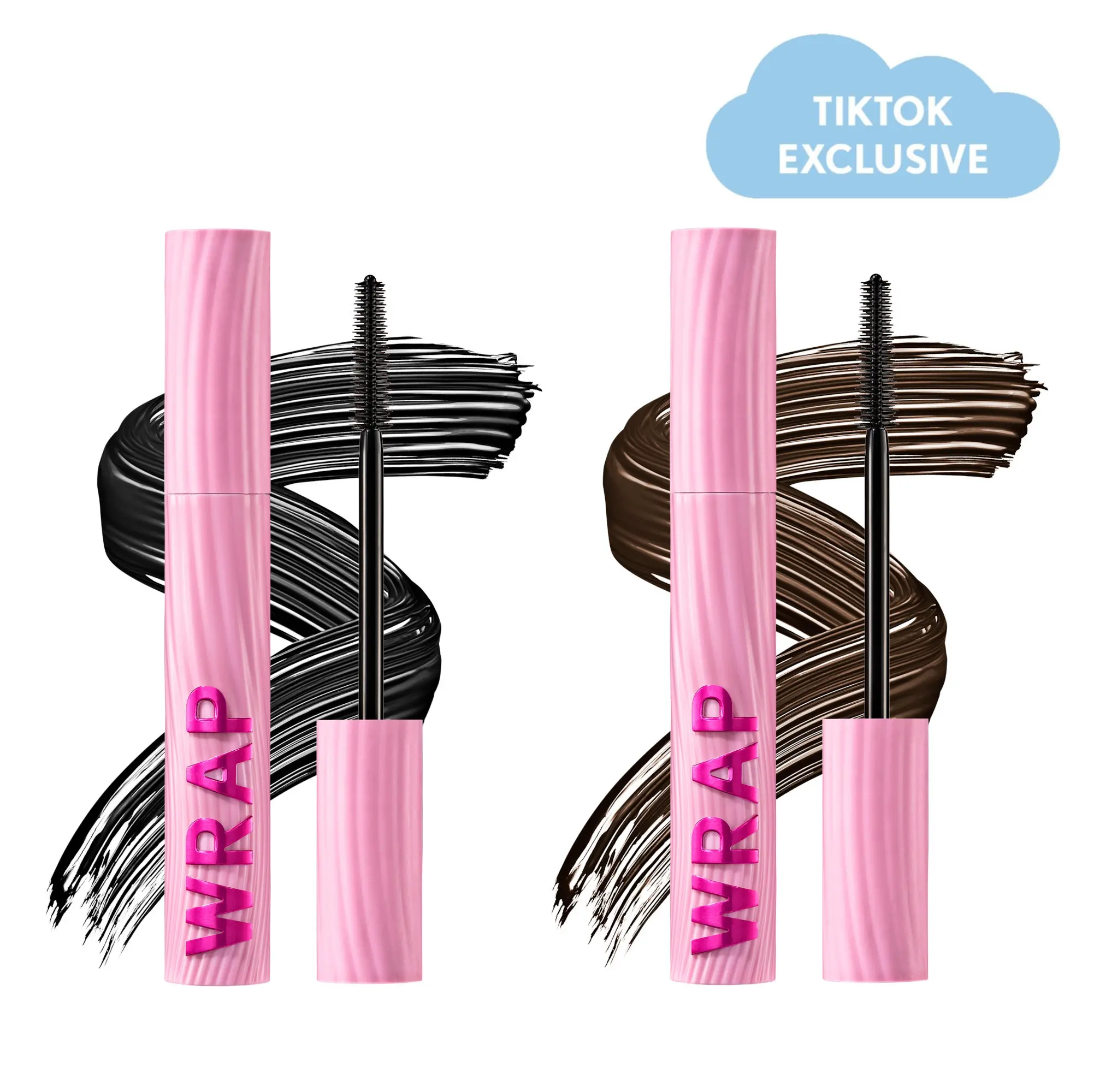 COVERGIRL Eye Enhancer Wrap Tubing Mascara Duo Bundle, Cruelty-Free Makeup You Can Trust, Lightweight Cosmetic Lash Makeup, Instant Lash Extension Look