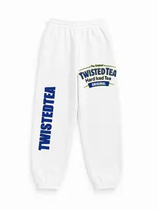 Twisted Tea Sweatpants,  Funny Beverage Drink Sweatpants For Men Women, Jogger Pants For Beer Lovers with Adjustable Waist All Seasons