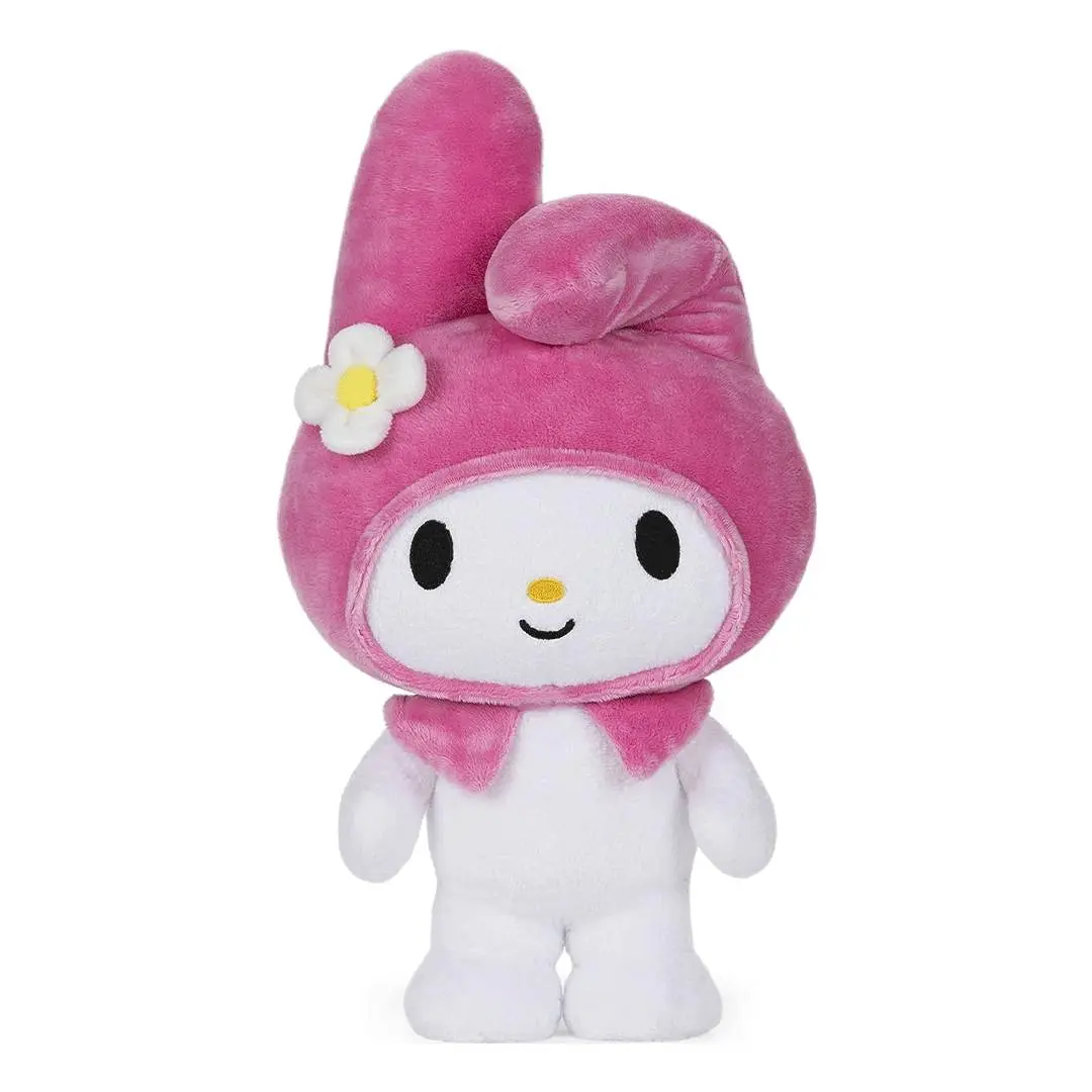 GUND Sanrio Hello Kitty My Melody 9.5in Cute Stuffies, Soft Stuffed Animal, Collectible Stuffed Toys for Kids
