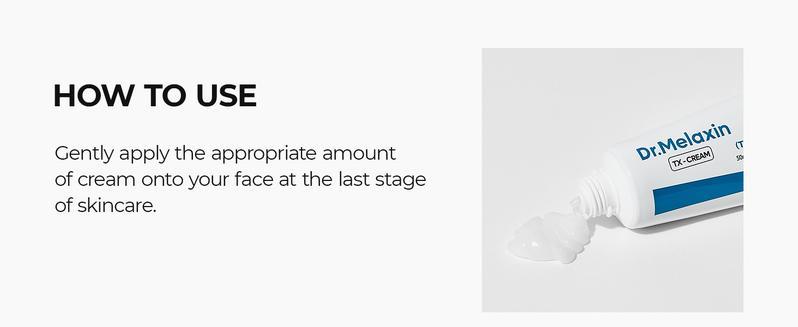 TX Cream 50ml Nano Tranexamic Acid | Hyaluronic Niacinamide | Soft Creamy Texture | For Sensitive & Dry Skin | Daily Night Skincare | Post-Sun Repair & Office Dryness Relief