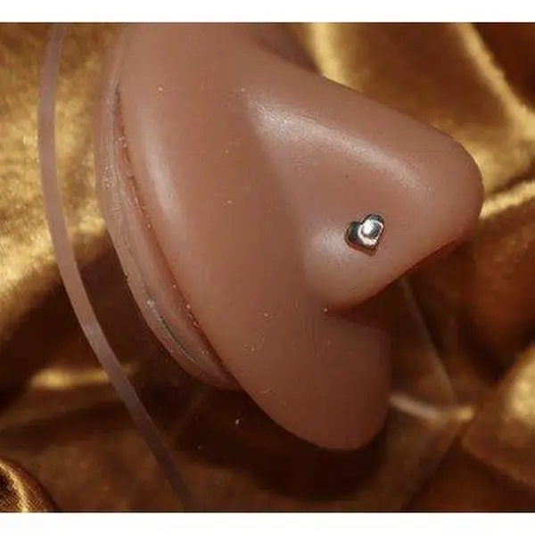 Heart Magnetic Nose Stud Piercing Jewelry
