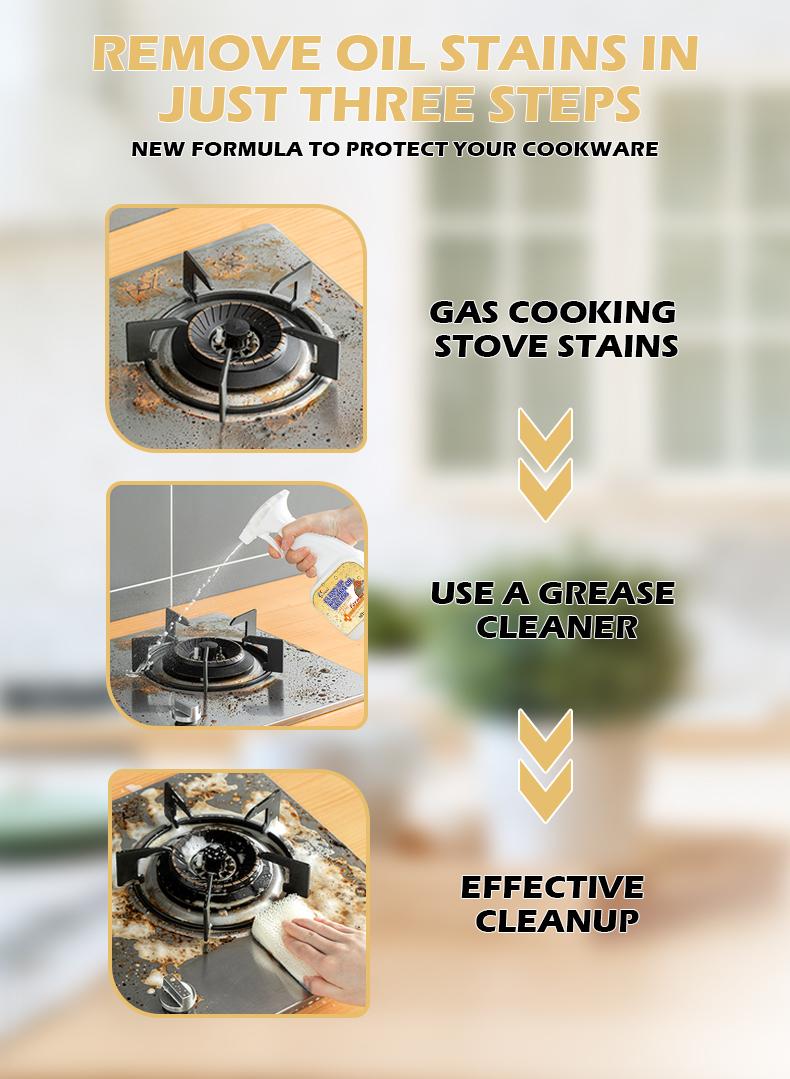 Liapu- Heavy-Duty Degreaser & Multi-Surface Cleaner – Tackles Tough Grease on Kitchen, Oven, Stove, Range Hood & Beyond.