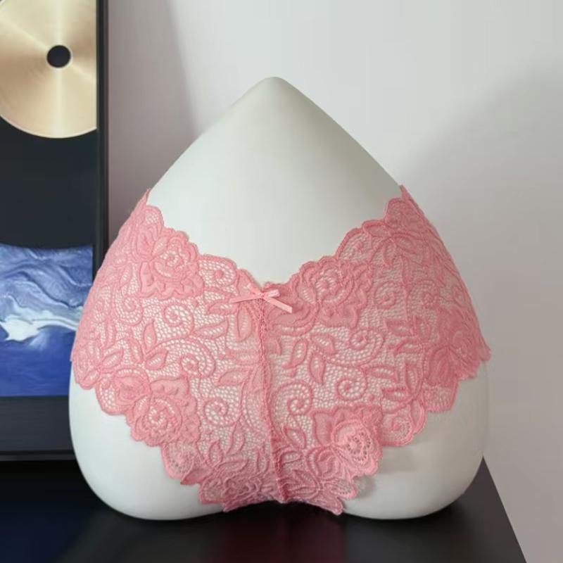 Breathable lace underwear set of 18 pieces that is soft, elastic, and non-constricting.Thanksgiving Christmas Gifts Multi Colors Daily Seamless Comfortable Lace Panties Women's Basic Simple Casual Underwear Briefs Travel