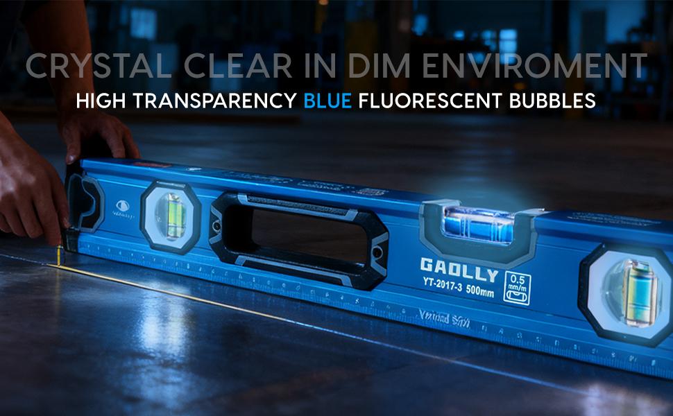 Vertical Sight 6-Piece Aluminium Alloy Levels Set 12/16/20/24/32/40 Inch Magnetic Torpedo Level 45°/90°/180° Bubbles Open Top View Design for Contractors DIY Heavy Duty Industrial Hardware Tool - Home Metal Scale