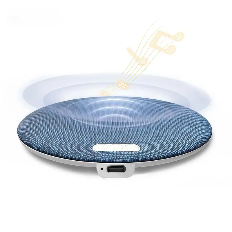 Under-Pillow Bluetooth Sleep Aid Speaker, featuring private pillow-listening + white noise, ultra-low sound leakage for sleep music, with an intelligent auto-timer shutdown system. Designed specifically for deep sleep and those struggling with insomnia.