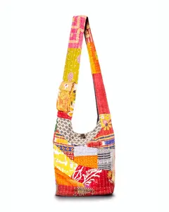 Jupiter Gear Kathmandu Collection Kantha Patchwork Hobo Bag