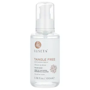 Luseta Beauty Tangle Free, Hair Shining Serum, For All Hair Types, 3.38 fl oz (100 ml)