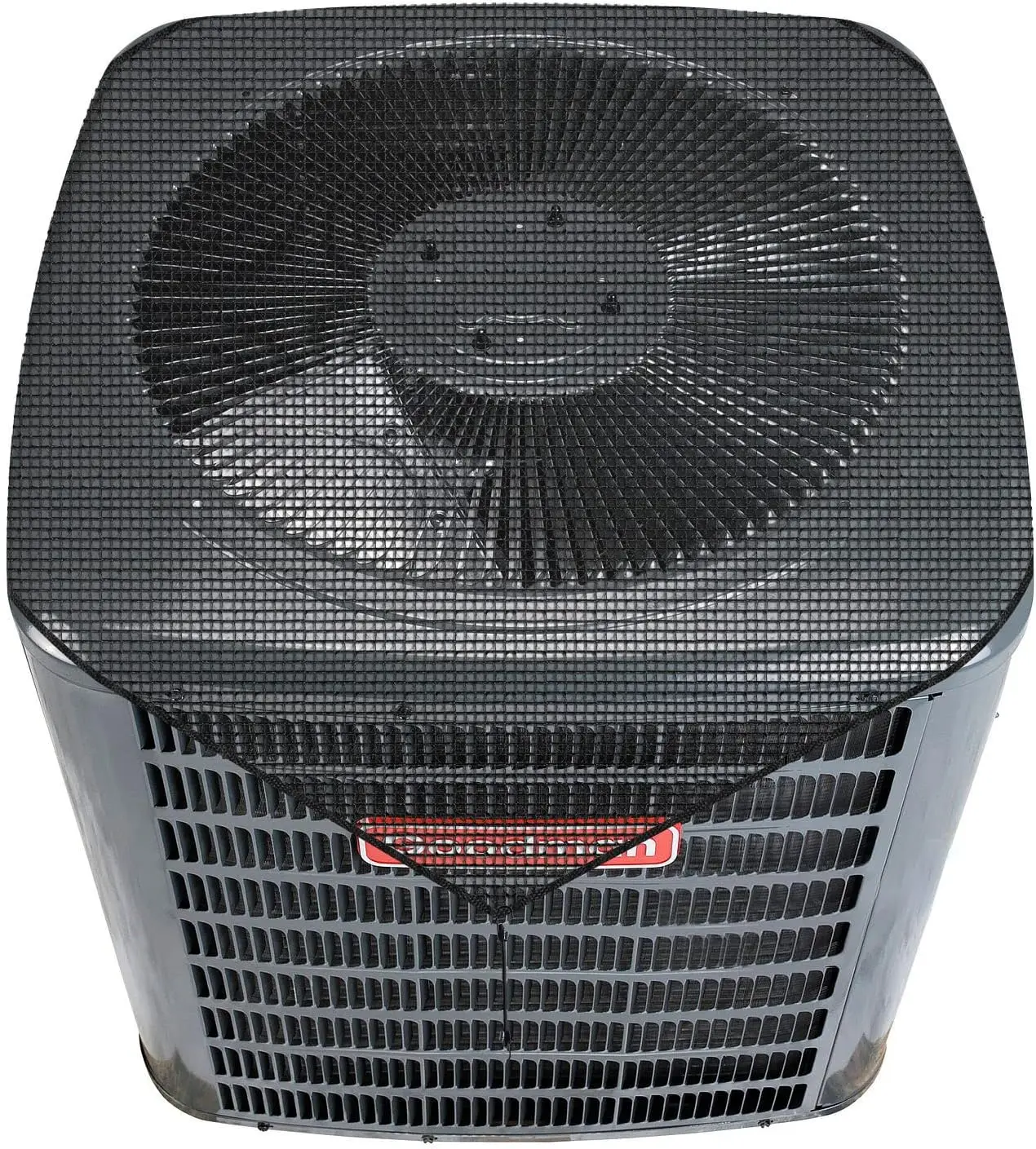 Central Air Conditioner Outdoor Unit Protective Cover, 28" x 28", Mesh Outdoor AC Protector, Breathable Condenser/Compressor Cover for Air Conditioners, with AC Stand — Universal Protective Cover Light Cleaning