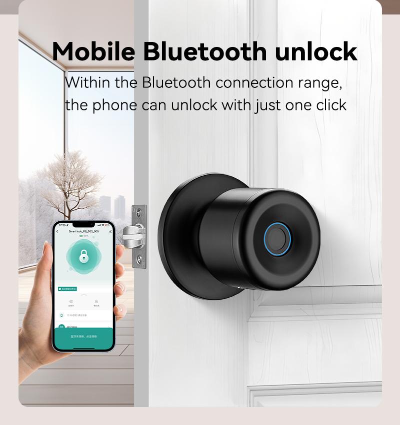 Smart 3 in 1 Fingerprint Door Lock Digital Keypad Smart Door Lock with App Control Keyless Entry Door Lock for Home Bedroom Apartment Office Garage