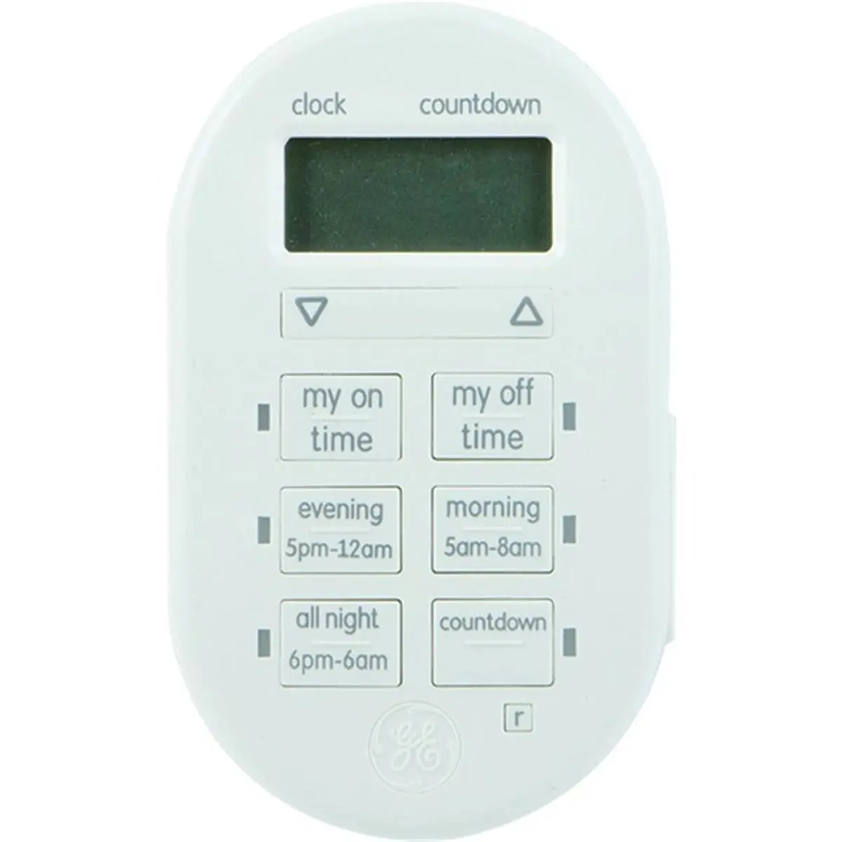 MyTouchSmart Model 26892 Indoor Plug-In Digital Timer - Large LCD Screen, 24-Hour Countdown, 125V/60Hz, UL Listed, Automation Control, Deters Crime, LED/Incandescent/CFL Lighting Compatible, Easy Setup, Energy Saving