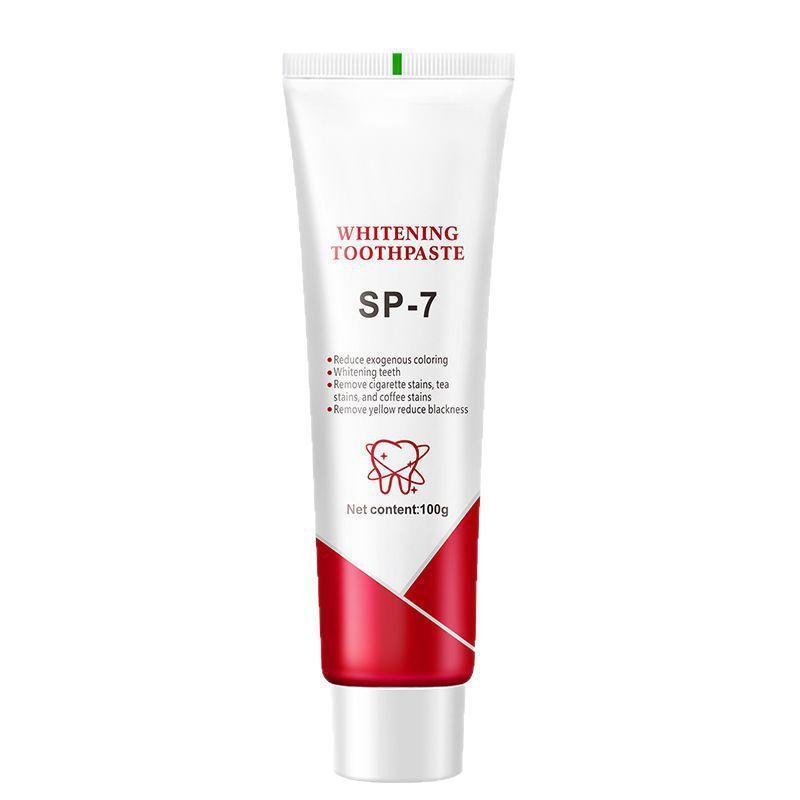SP-7 Whitening Toothpaste with Active Probiotics Helps Fight Stains Maintain Whiteness 100g for Daily Dental Care