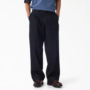 Selvedge Herringbone Denim Work Pants