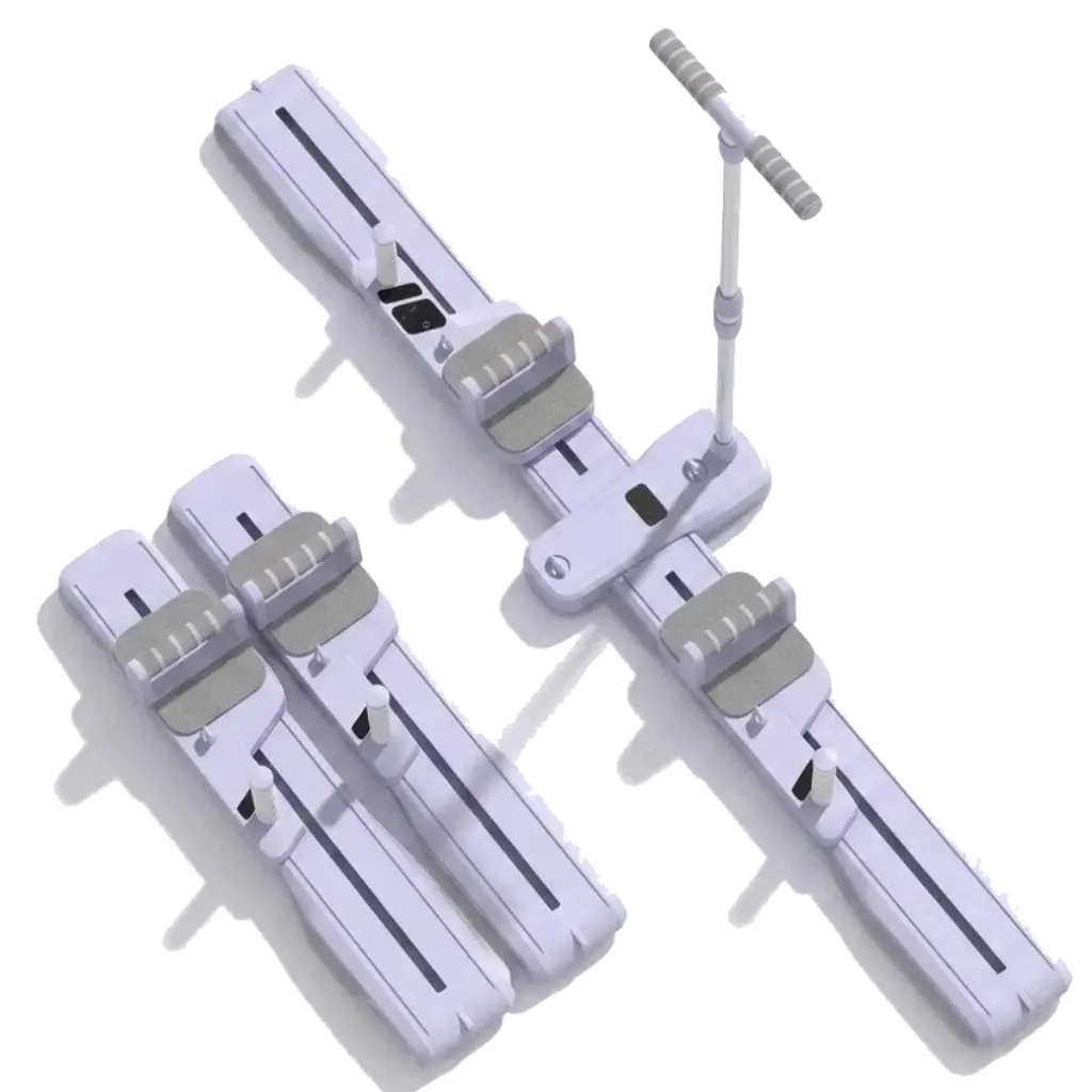 UMAY 5 in 1 Pilates Board, Pilates Reformer Set, Pre-Assembled Home Gym Women Men Workouts Bundle Home Gym Accessories Adjustable Fitness Bar tiktokshopbacktoschool