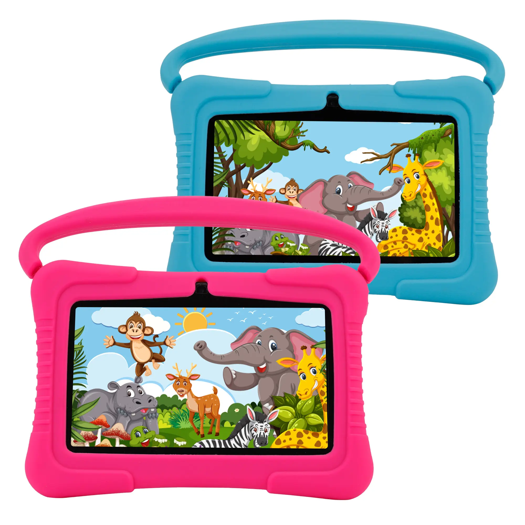 Veidoo 7" IPS Eye Protection LCD Android Handheld Interactive Touch Screen Tablet for Toddlers - 2GB RAM, 32GB ROM, WiFi, Quad-Core, Parental Control, Learning Educational Device, Toddler Gift, TikTok Shop Back to School, Interactive Touch Screen Tablets
