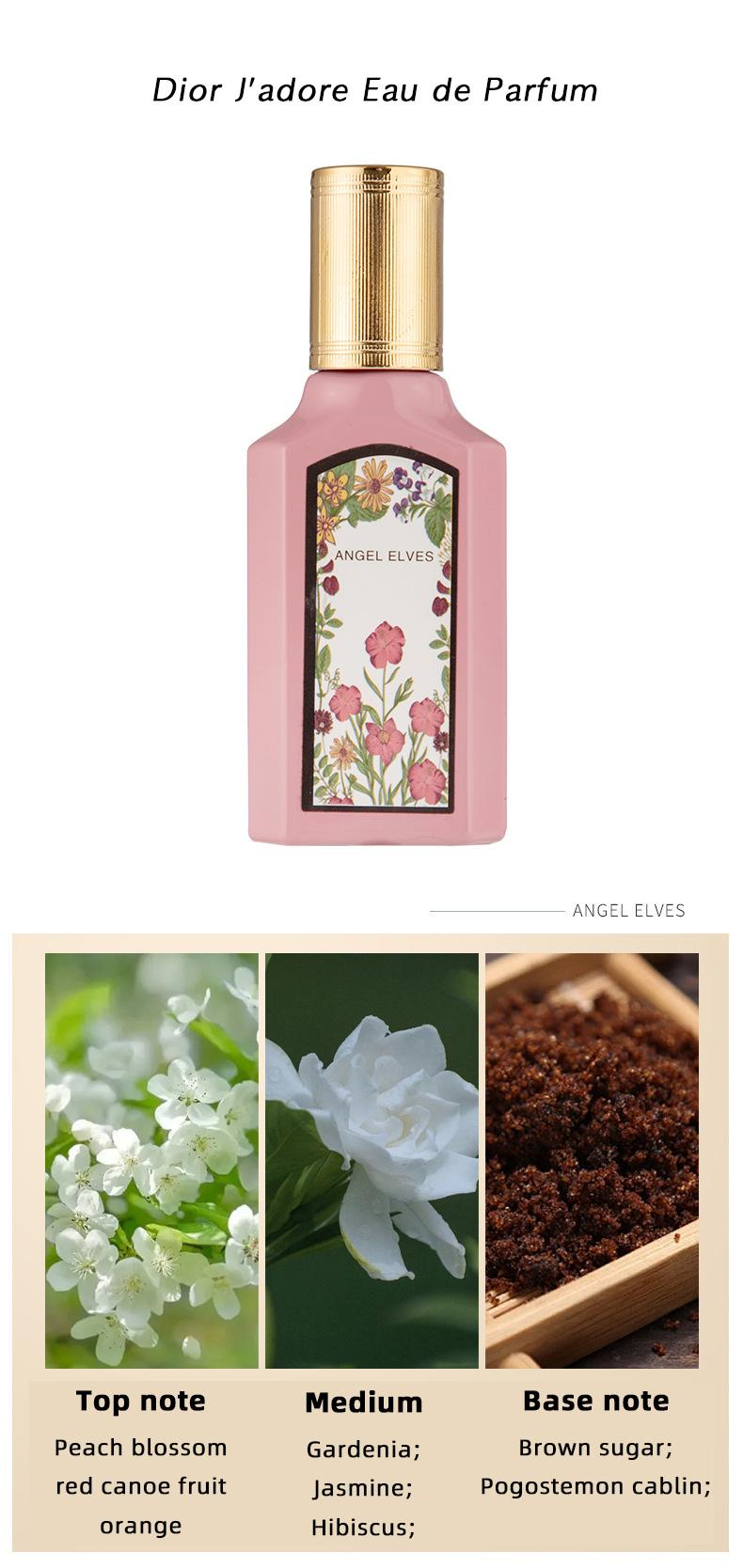 Women’s perfume with a delicate floral fragrance that turns heads. Long-lasting floral notes keep you smelling fresh all day long, making it suitable for any occasion.