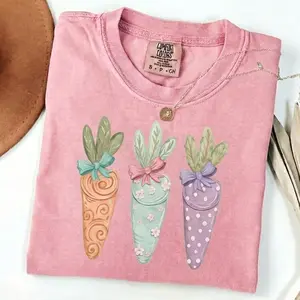 Comfort Colors Hello Spring T-Shirt, Watercolor Spring Animals Tee, Bunny Goose Bee Bird Nature TShirt, Cute Easter Spring T-Shirt