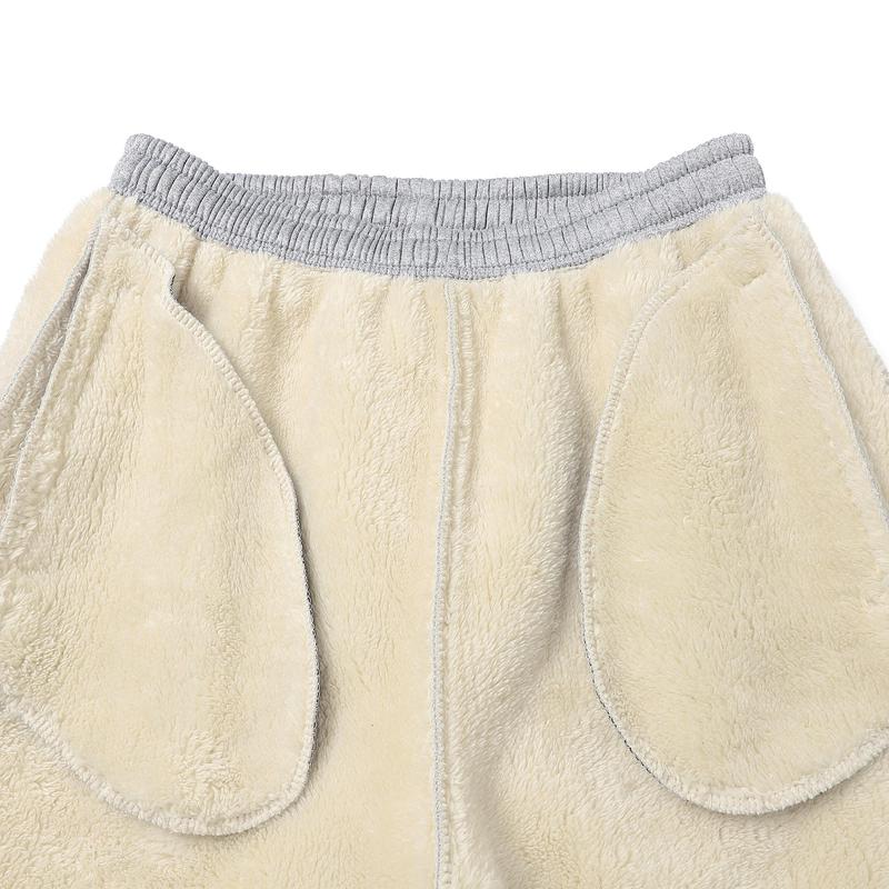 Men's Solid Color Drawstring Waist Joggers Winter Fleece Lined Thick Pocket Casual Trousers, Men's Solid Color Drawstring Fleece Pants, Thick Pockets, Casual Trousers, Men's Warm Drawstring Pants, Stylish Minimalist Zipper Warm Pants