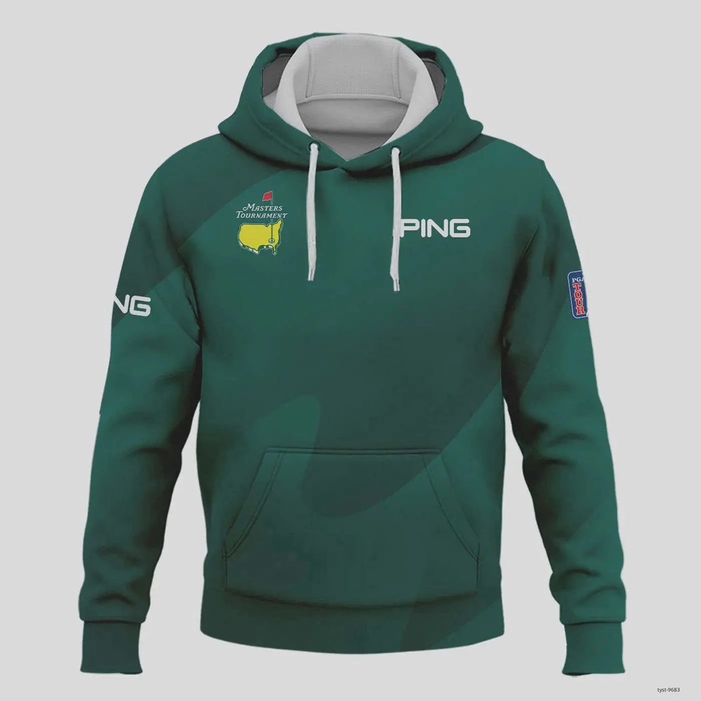 Green Masters Tournament Ping Hoodie for Sublimation Golf Unisex Fit